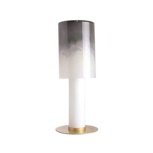 Ikann-lamp base blown glass grey