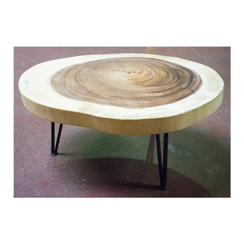 Side table acacia wood 60/30 cm