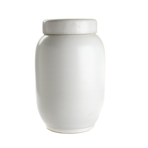 Pot porcelaine blanche gm