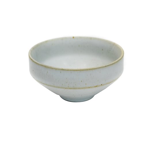 Cup black earth glazed ivory