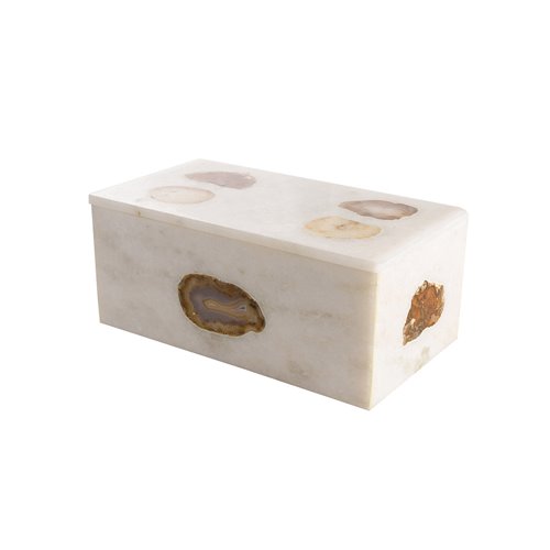 Marble box agate slice