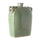 Flat alcohol vase celadon