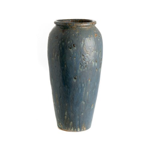 Jar straight blue patina