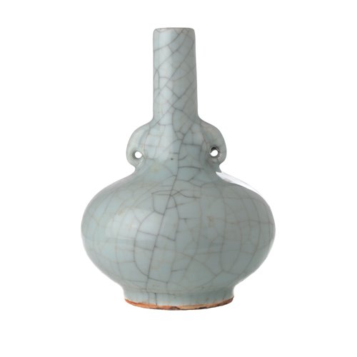 Vase aspersoir celadon craquelle