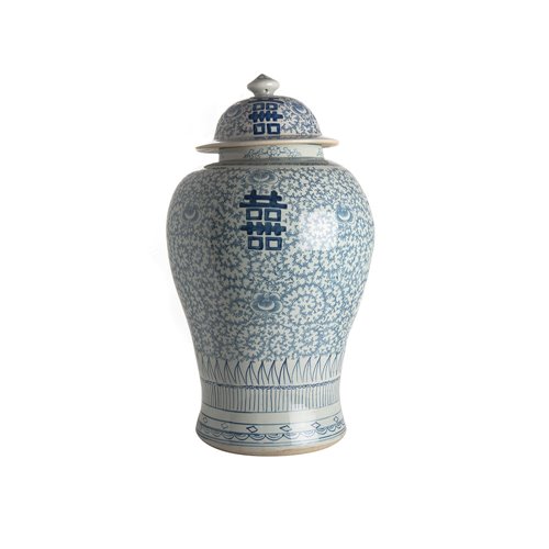 Temple jar 'double hapiness'