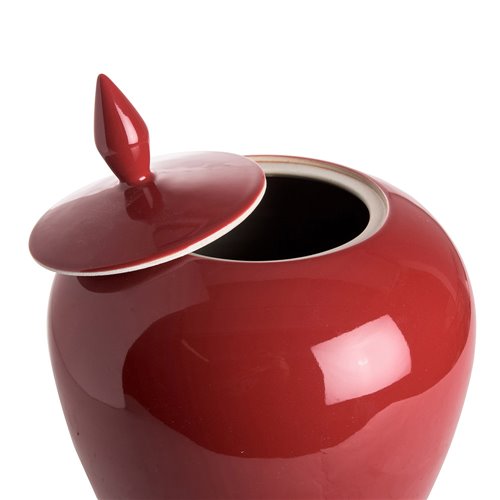 Ginger pot ox blood tall