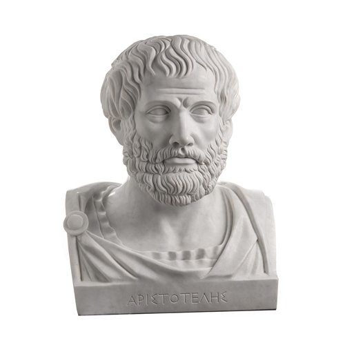 Buste d'Aristote marbre blanc