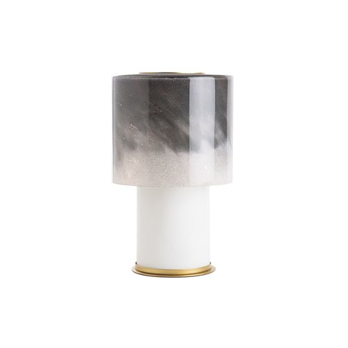 Lamp base Ikann glasblown grey s