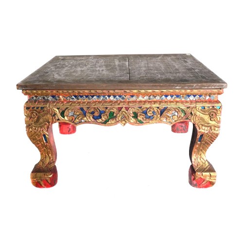 Thai table old wood