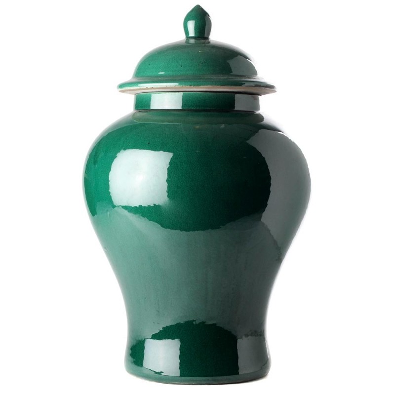 Temple jar ms green imperial