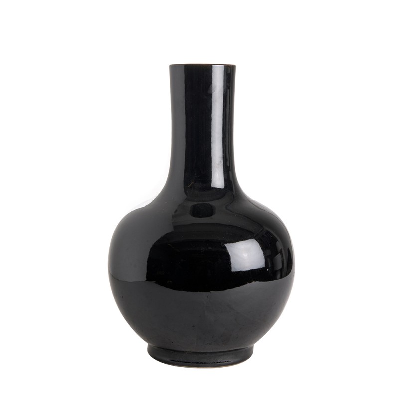 Collar vase imperial black