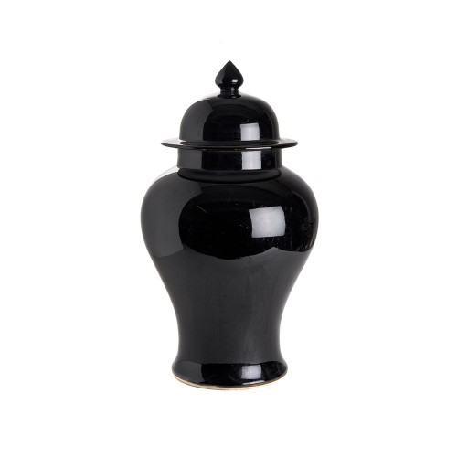 Temple jar black imperial