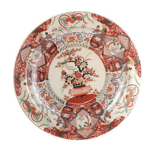 Platter imperial imari japan floral