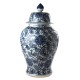Temple jar 'lotus'
