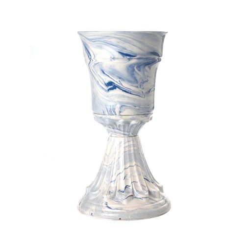 Trophy vase blue earth mixed
