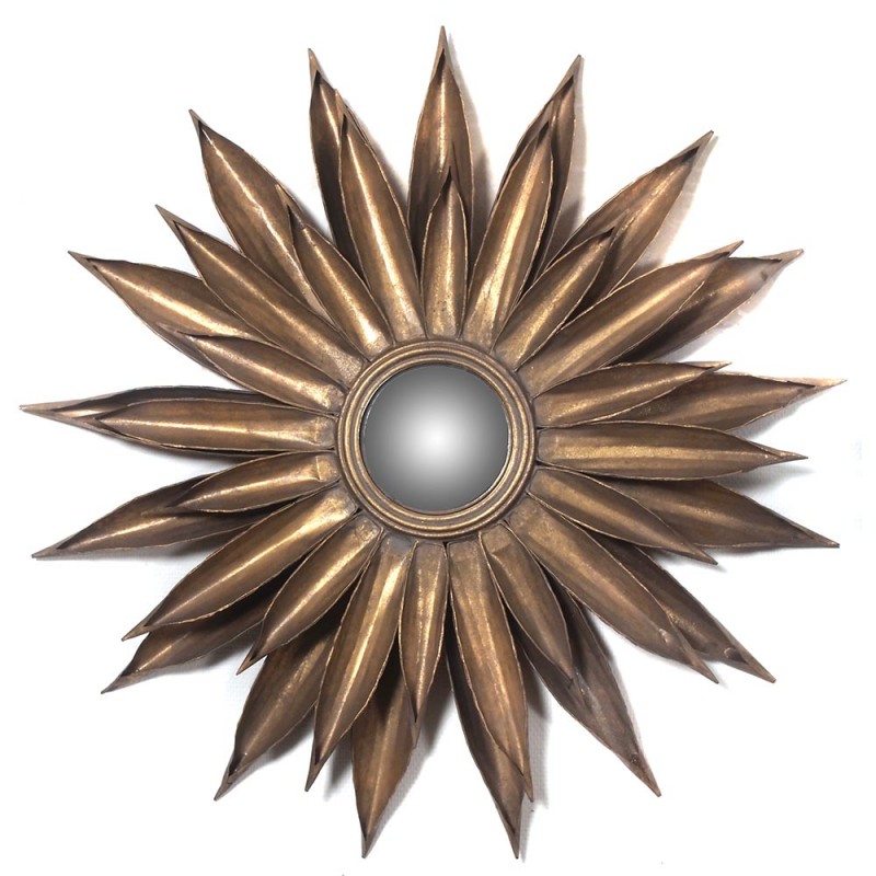 Mirror sunflower leaf