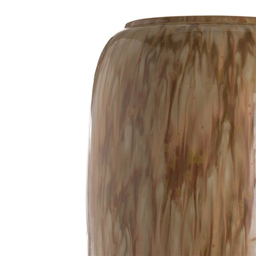 Vase tall dapple multicolored m