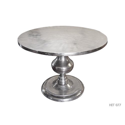 Dining table aluminium 100cm