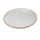 Plate white mat