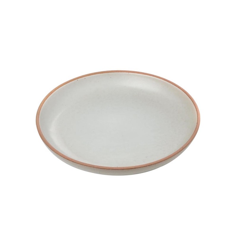Plate white mat