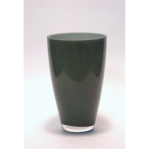 Vase double couche gris
