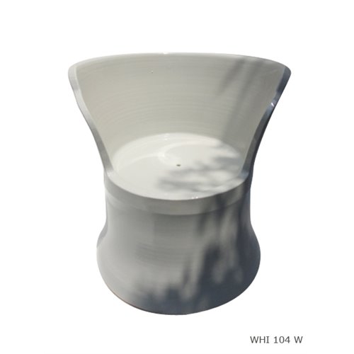 Armchair porcelain white