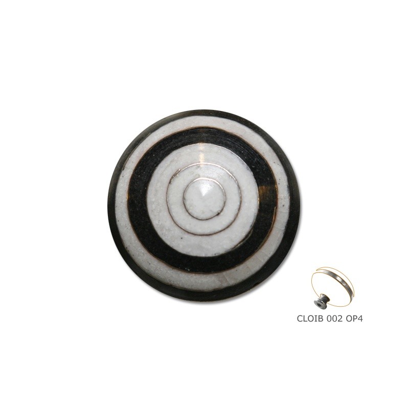 Doorknob black round