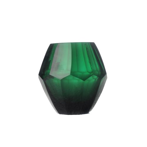 Diamond vase emerald s