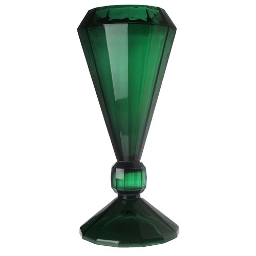 Vase diamond emerald xl