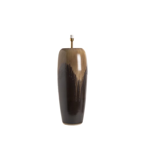 Base lamp vase brown M