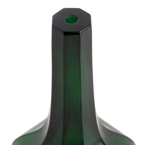 Collar vase octogonal emerald