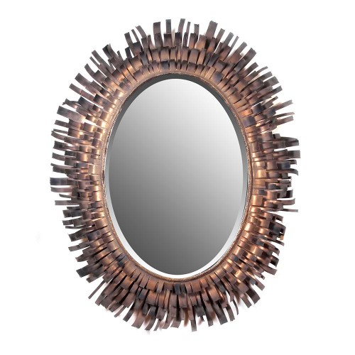 Miroir baguettes cuivre