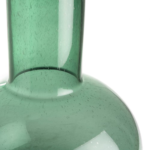 Vase with straight neck green M