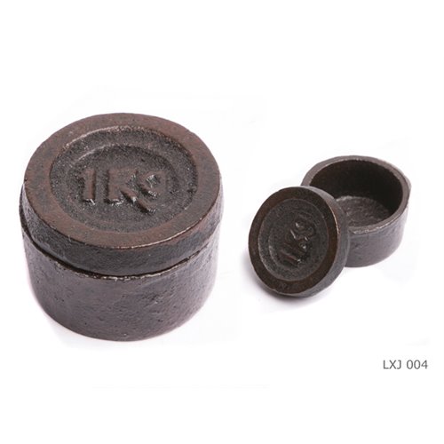 Set of 6 boxes cast iron weight 1kg
