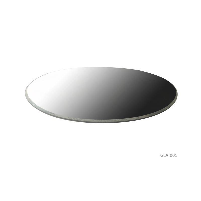 Table top glass diameter