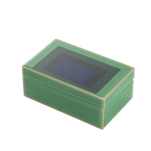Glass box green M