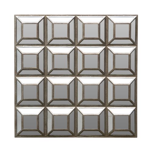 Multiple square faceted mirror