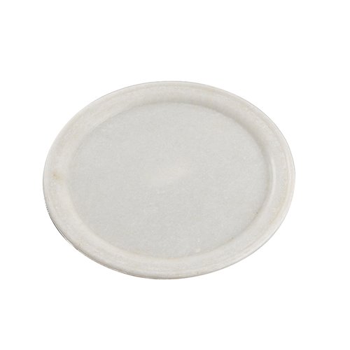 Round plate in marble S
