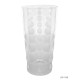 Set of 6 tall glasses' happy 60