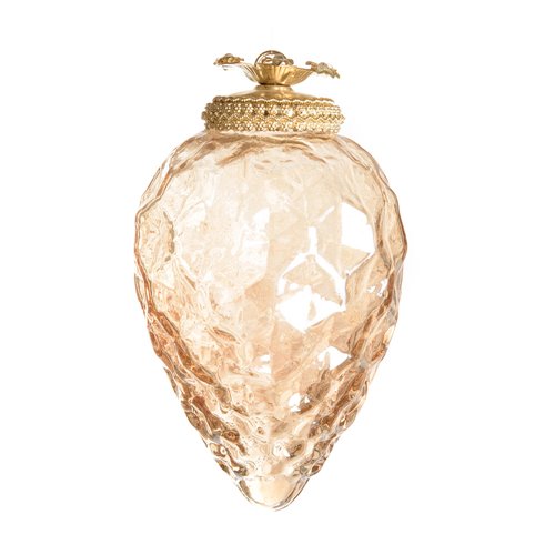 Christmas ornament gold luster