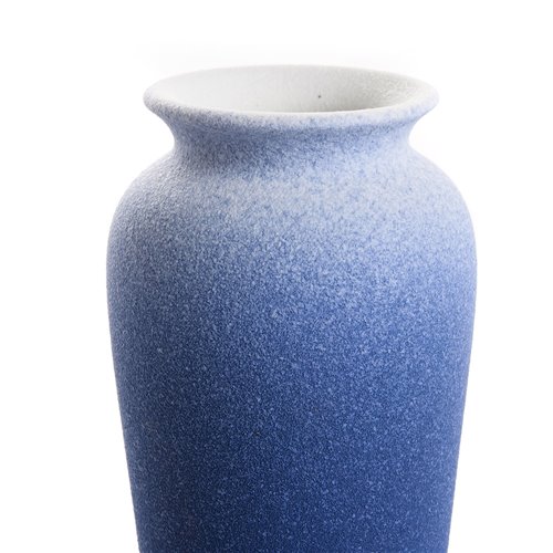 Vase bleu neige