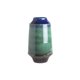 Vase droit bleu lagune M