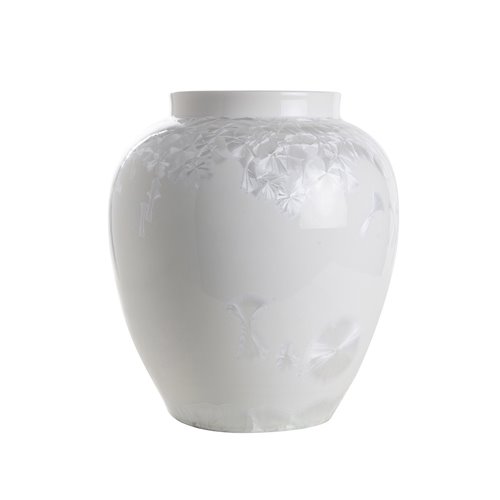 Round vase effect mother of pearl