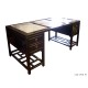 Bureau ming bois et pierre
