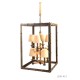Chandelier cage rectangle