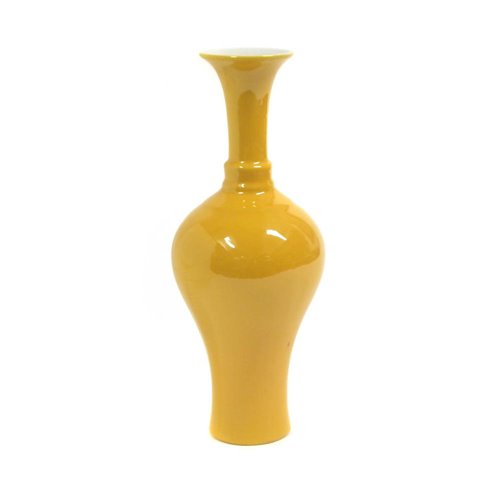 Vase epaule jaune imperial