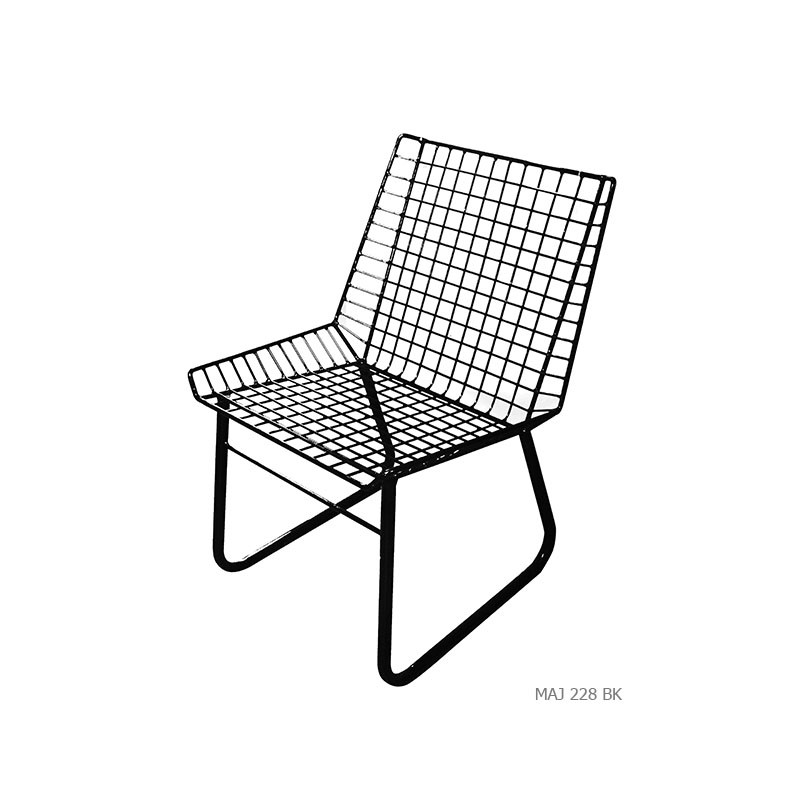 Chair spirit 50 squares black