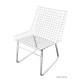 Chair spirit 50 squares white