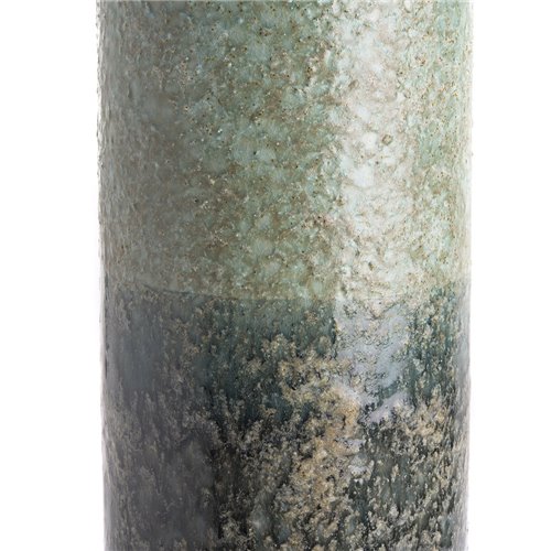 Column light green ceramic vase XL