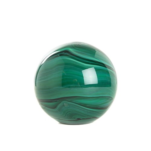 Glass ball green M
